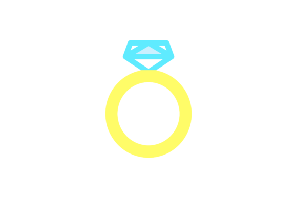 Elegant Ring Couple Graphics for Modern Design Projects