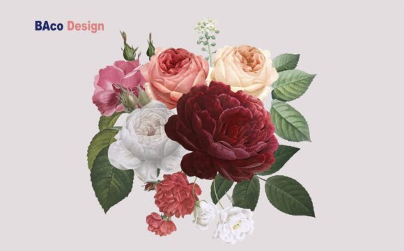 Elegant Vintage Flowers Wedding Bundle SVG for Timeless Design