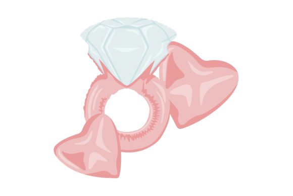 Elevate Your Designs with a Pretty Wedding Proposal Balloon Vector