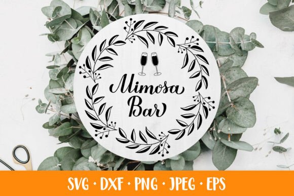 Mimosa Bar SVG: Elevating Wedding & Party Decor
